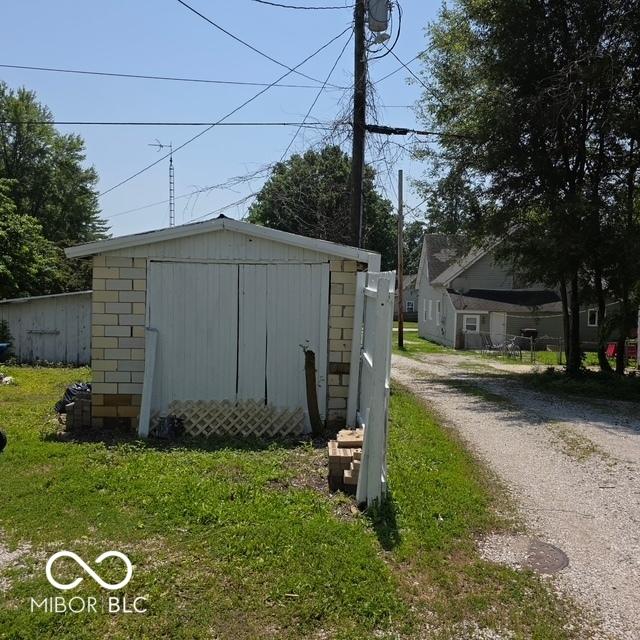 517 E Mechanic St, Brazil, IN 47834 - view of shed