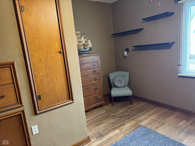 532 N Franklin St, Greensburg, IN 47240 - living area featuring light wood finished floors, healthy amount of natural light, and baseboards