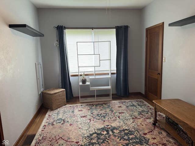 532 N Franklin St, Greensburg, IN 47240 - living area with wood finished floors and baseboards