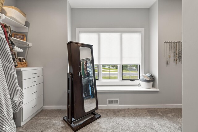 4808 Lakeview Dr, Greenwood, IN 46143 - interior space featuring carpet and baseboards