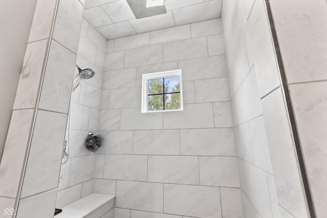 4808 Lakeview Dr, Greenwood, IN 46143 - full bath featuring a tile shower