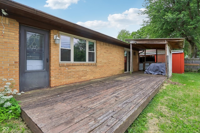 410 E Southport Rd, Indianapolis, IN 46227 - view of deck
