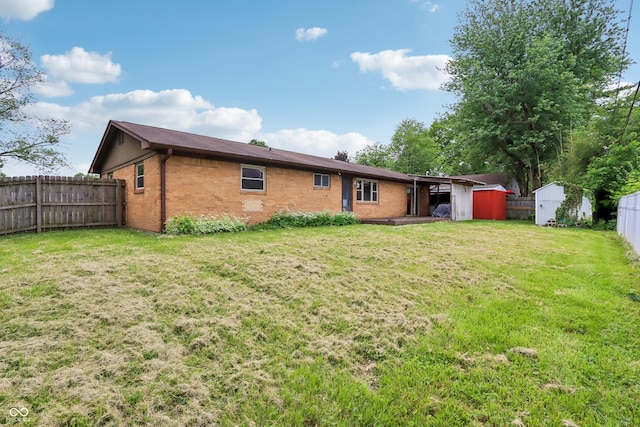 410 E Southport Rd, Indianapolis, IN 46227 - back of property with brick siding