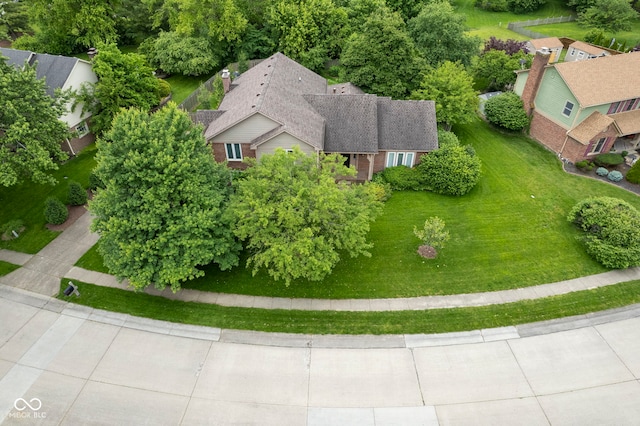 4949 Jennings Dr, Carmel, IN 46033 - view from above of property