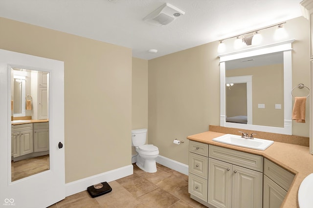 203 N Cross St, Hillsboro, IN 47949 - bathroom with vanity and baseboards