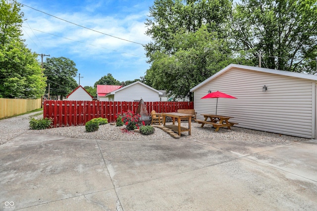 203 N Cross St, Hillsboro, IN 47949 - view of patio / terrace