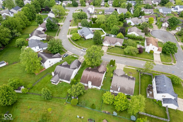 7724 Blackthorn Dr, Indianapolis, IN 46236 - aerial perspective of suburban area