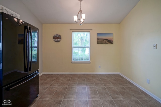 7724 Blackthorn Dr, Indianapolis, IN 46236 - unfurnished dining area featuring baseboards