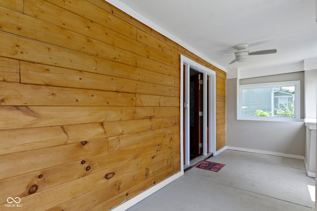 1150 W 30th St, Indianapolis, IN 46208 - doorway to property featuring ceiling fan