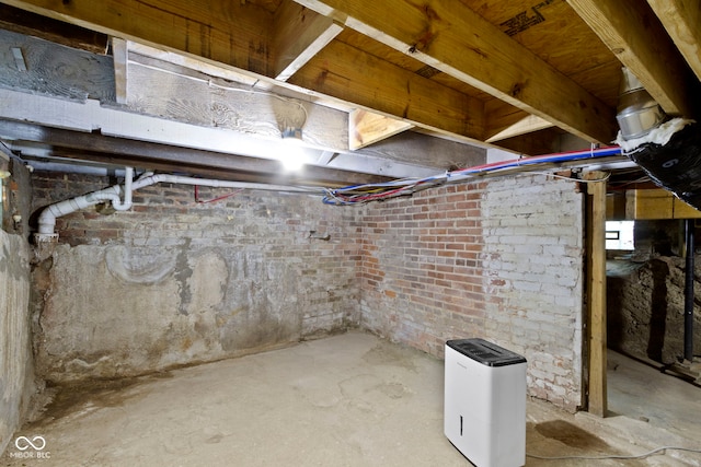 1150 W 30th St, Indianapolis, IN 46208 - view of unfinished basement