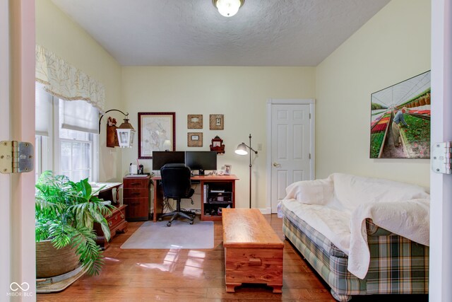 3533 Alexandria Pike, Anderson, IN 46012 - office featuring wood finished floors