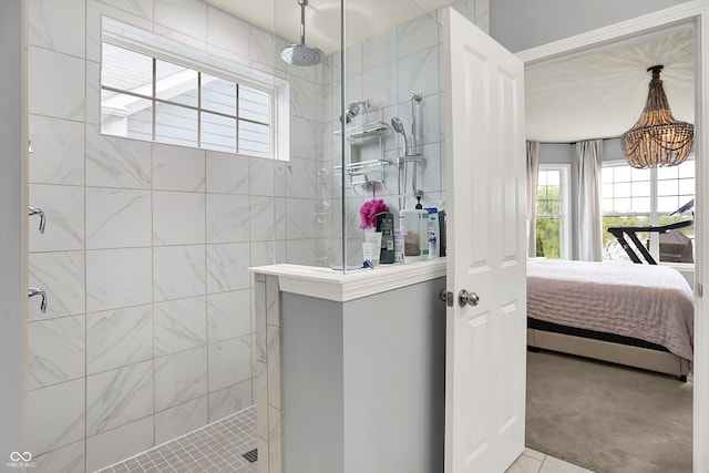1071 Serenity Ct, Carmel, IN 46280 - full bath featuring tiled shower and connected bathroom