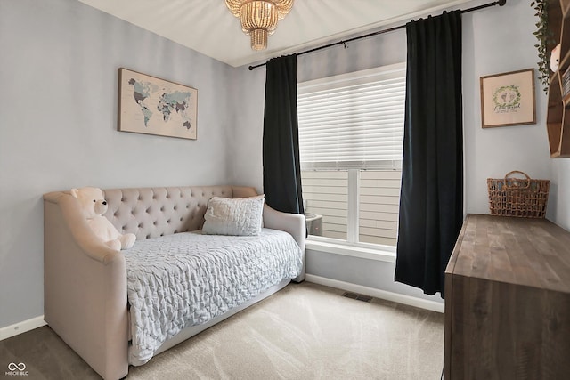 1071 Serenity Ct, Carmel, IN 46280 - carpeted bedroom with baseboards