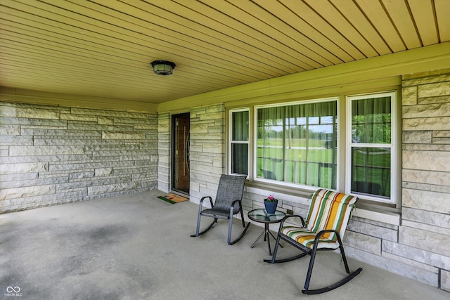 4125 S Post Rd, Indianapolis, IN 46239 - view of patio / terrace