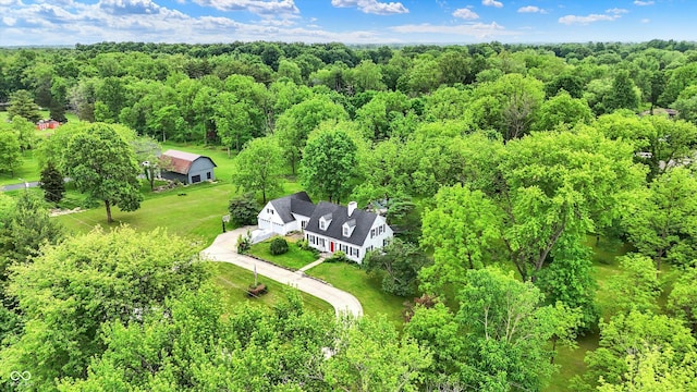 8301 E County Road 801 S, Plainfield, IN 46168 - view from above of property