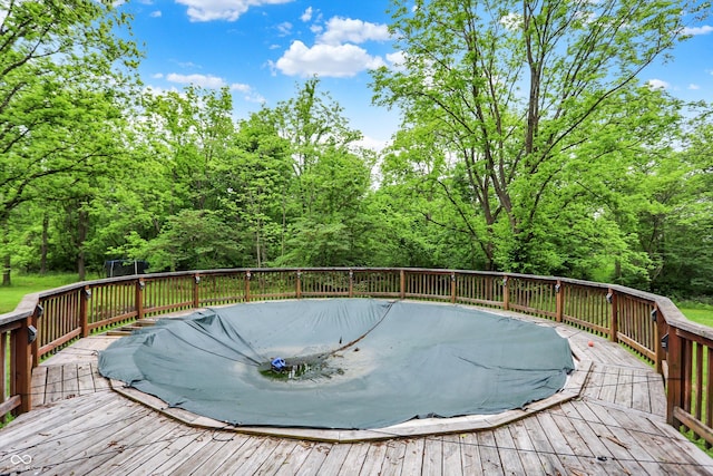 8301 E County Road 801 S, Plainfield, IN 46168 - view of wooden terrace