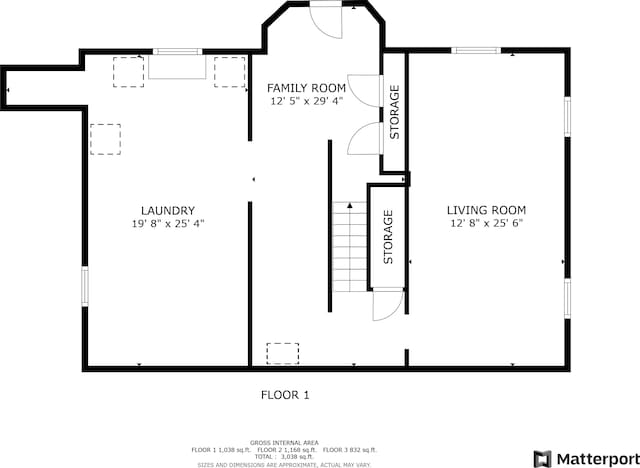 8301 E County Road 801 S, Plainfield, IN 46168 - room layout