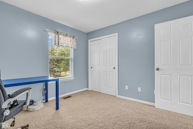 9754 Bradford Knoll Dr, Fishers, IN 46037 - unfurnished office featuring carpet flooring and baseboards