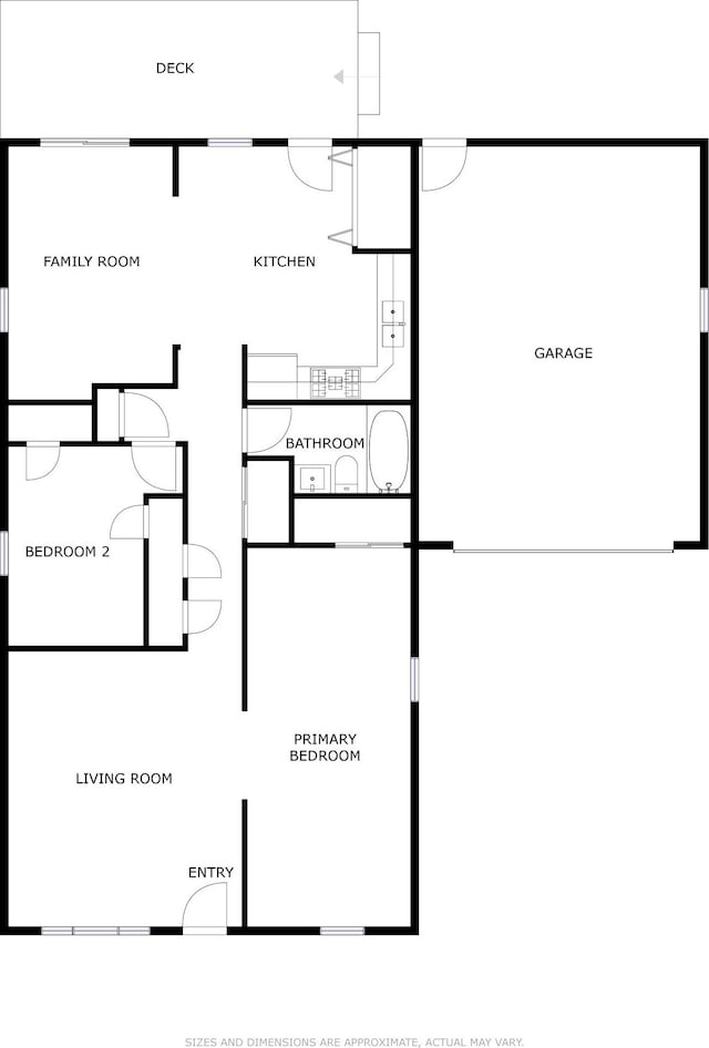 5806 E 19th St, Indianapolis, IN 46218 - room layout