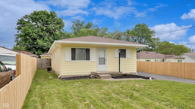 5806 E 19th St, Indianapolis, IN 46218 - view of bungalow-style house