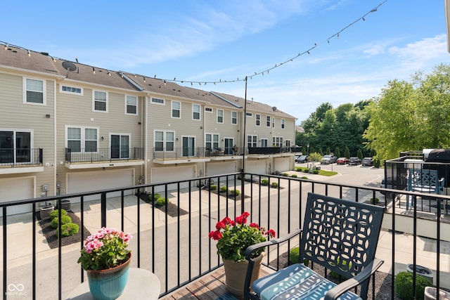 9090 Demarest Dr, Fishers, IN 46038 - balcony featuring a residential view