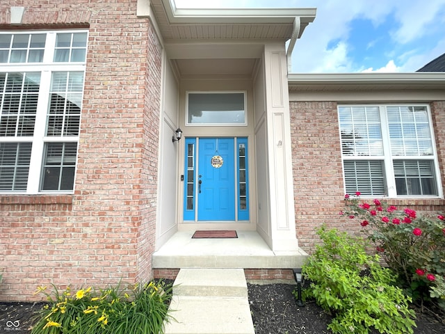 5010 Cabrillo Dr, Plainfield, IN 46168 - property entrance with brick siding