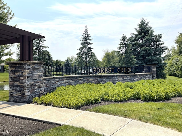 5010 Cabrillo Dr, Plainfield, IN 46168 - view of community / neighborhood sign