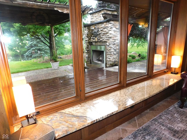 681 S County Road 150 W, Greensburg, IN 47240 - detailed view of a fireplace