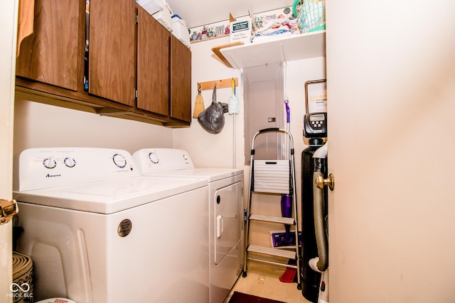 3935 Offshore Dr, Columbus, IN 47203 - washroom with independent washer and dryer and cabinet space