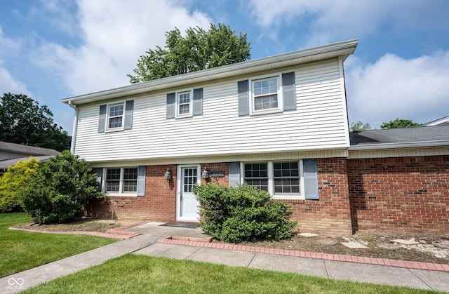10244 Washington Blvd, Carmel, IN 46280 - colonial home with brick siding