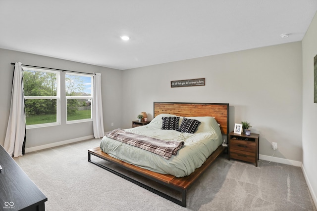 6917 Wolf Creek Ct, Whitestown, IN 46075 - carpeted bedroom with baseboards