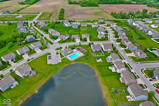 4539 Maldenhair Dr, Indianapolis, IN 46239 - view of property location with a nearby body of water and nearby suburban area