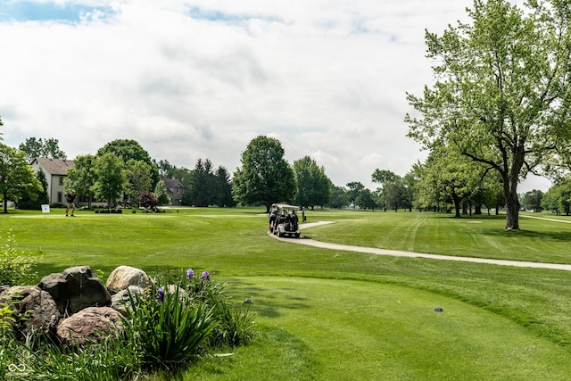9804 Wentworth Ct, Carmel, IN 46032 - surrounding community with a lawn