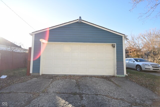 4231 Carrollton Ave, Indianapolis, IN 46205 - view of detached garage