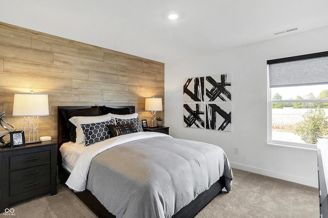 15387 Alperton Rd, Fishers, IN 46037 - bedroom featuring baseboards, carpet floors, and recessed lighting