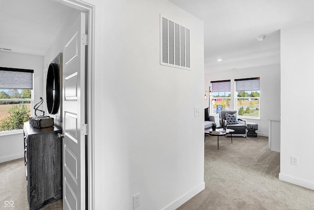 15387 Alperton Rd, Fishers, IN 46037 - hallway featuring baseboards and carpet floors