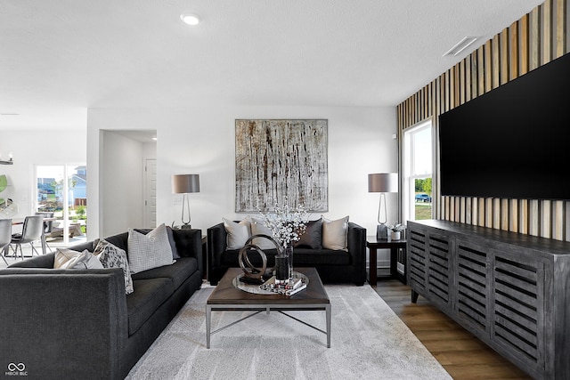 15387 Alperton Rd, Fishers, IN 46037 - living room featuring healthy amount of natural light and wood finished floors