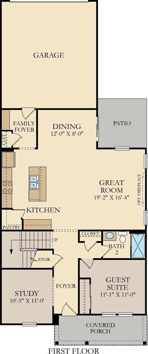15395 Alperton Rd, Fishers, IN 46037 - floor plan / room layout