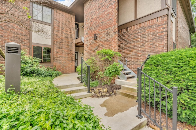 2267 Rome Dr Unit A, Indianapolis, IN 46228 - property entrance with brick siding