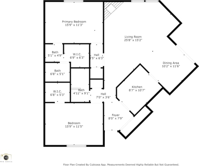2267 Rome Dr Unit A, Indianapolis, IN 46228 - view of property floor plan