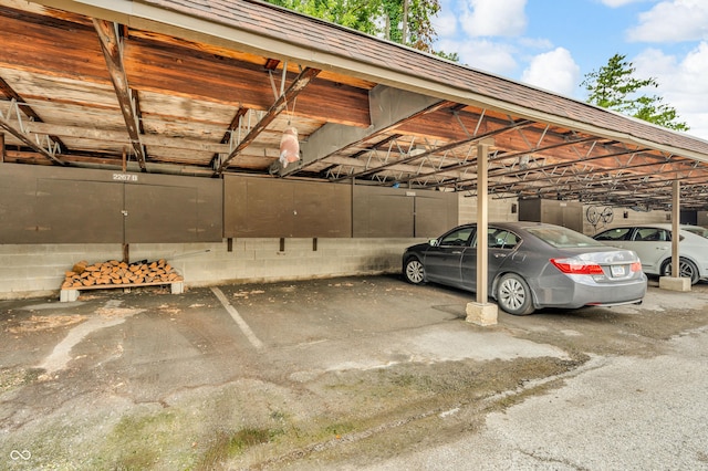 2267 Rome Dr Unit A, Indianapolis, IN 46228 - view of covered parking lot