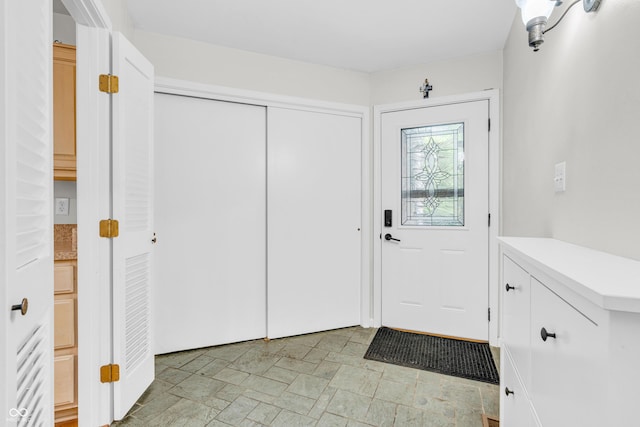 2267 Rome Dr Unit A, Indianapolis, IN 46228 - doorway featuring stone finish flooring