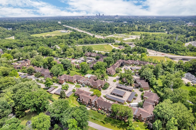 2267 Rome Dr Unit A, Indianapolis, IN 46228 - aerial perspective of suburban area