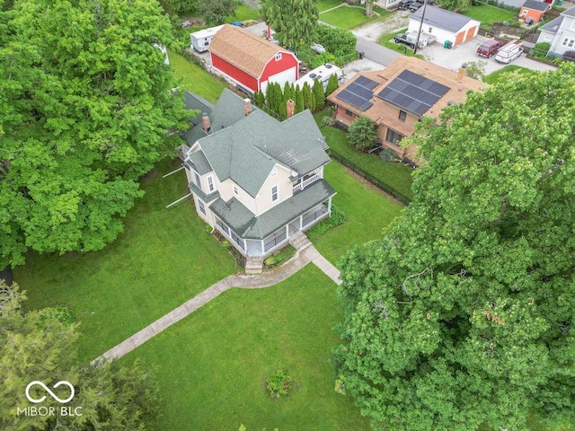 4526 Iowa St, Clayton, IN 46118 - drone / aerial view