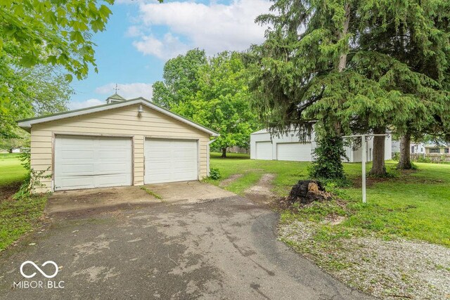 4526 Iowa St, Clayton, IN 46118 - view of detached garage