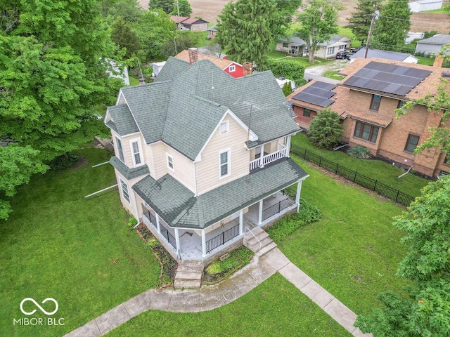 4526 Iowa St, Clayton, IN 46118 - aerial view of residential area
