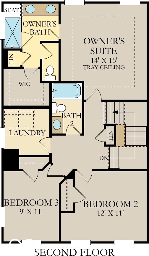 4871 Gilet Dr, Noblesville, IN 46062 - property floor plan