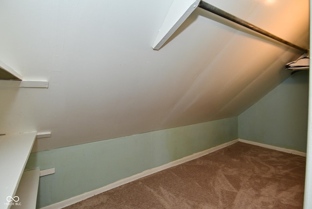 2622 Ethel Ave, Indianapolis, IN 46208 - spacious closet with carpet flooring and vaulted ceiling