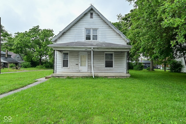 2622 Ethel Ave, Indianapolis, IN 46208 - view of front facade featuring a porch and a front yard