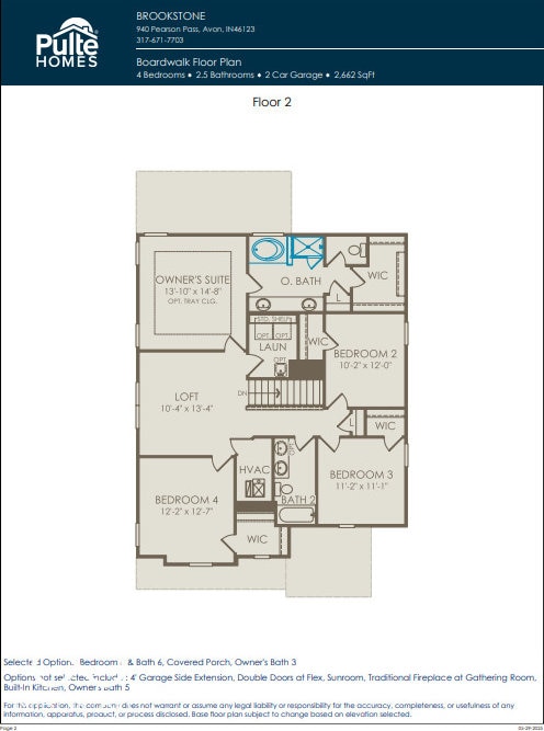 600 Dalton Way, Avon, IN 46123 - room layout